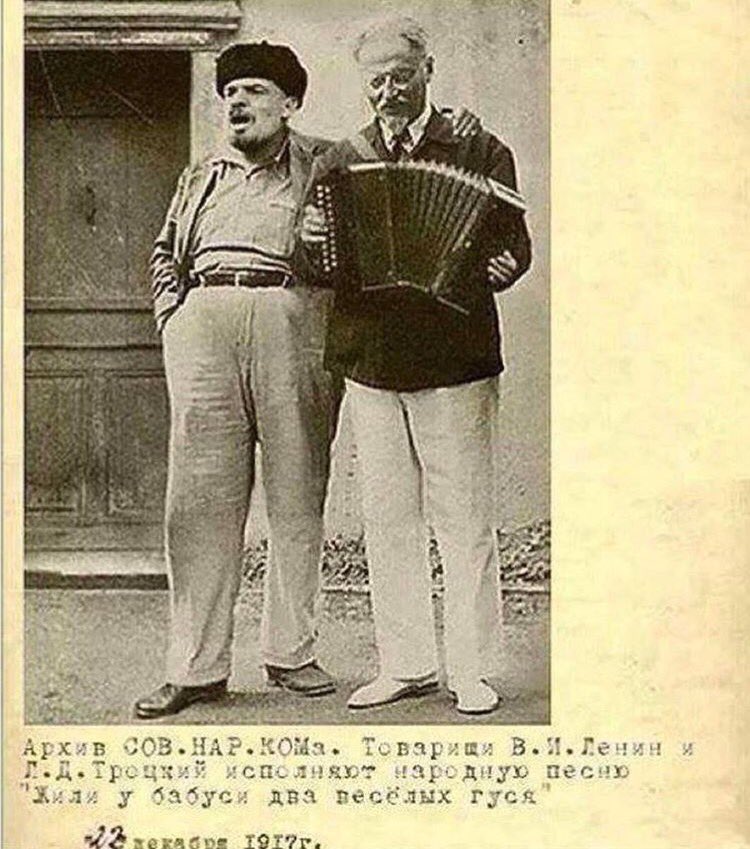 750x849, 112 Kb / Ленин, троцкий, гуси