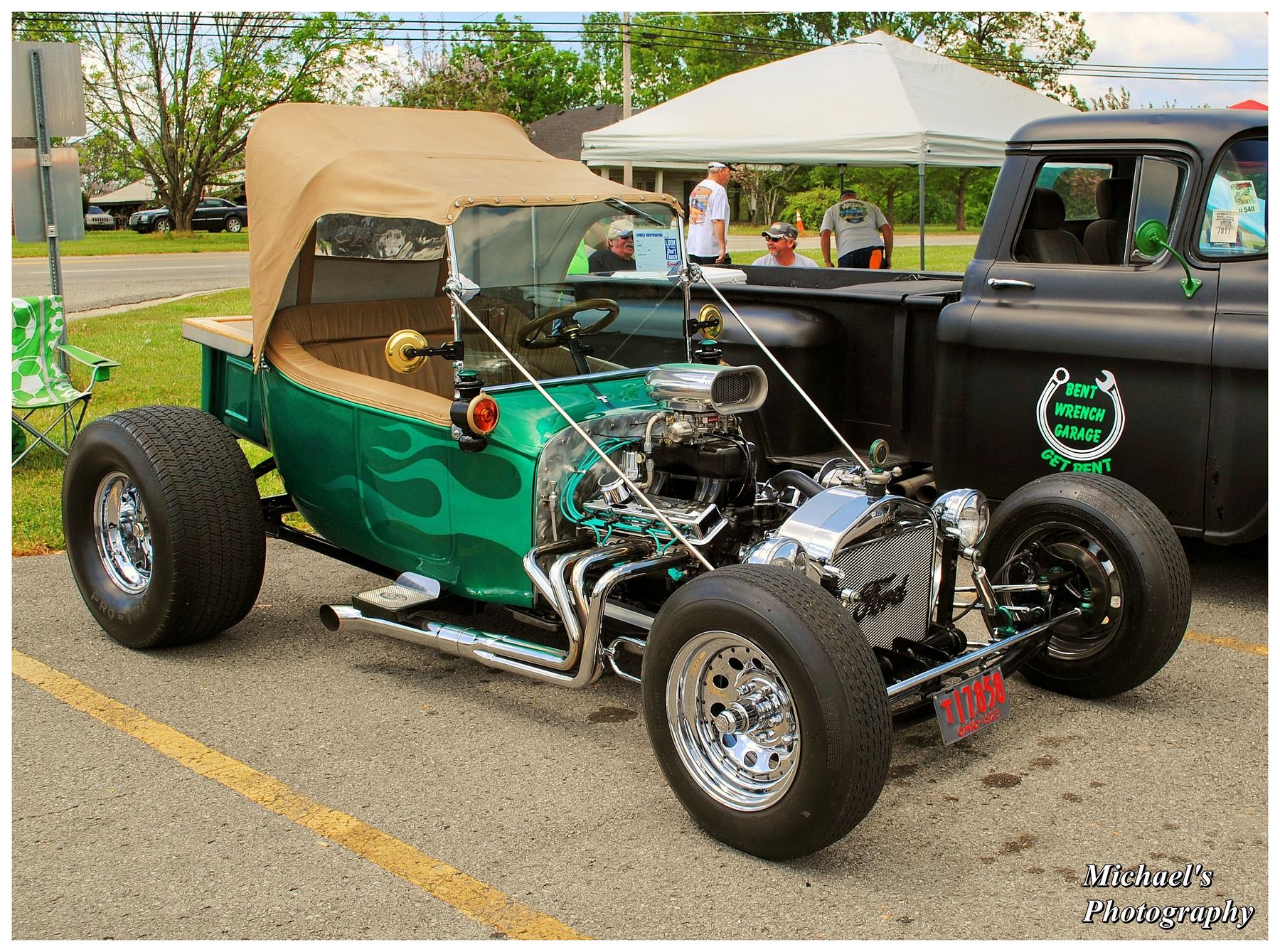1800x1339, 611 Kb / зелёный, 1923 ford, hot rod, theman268