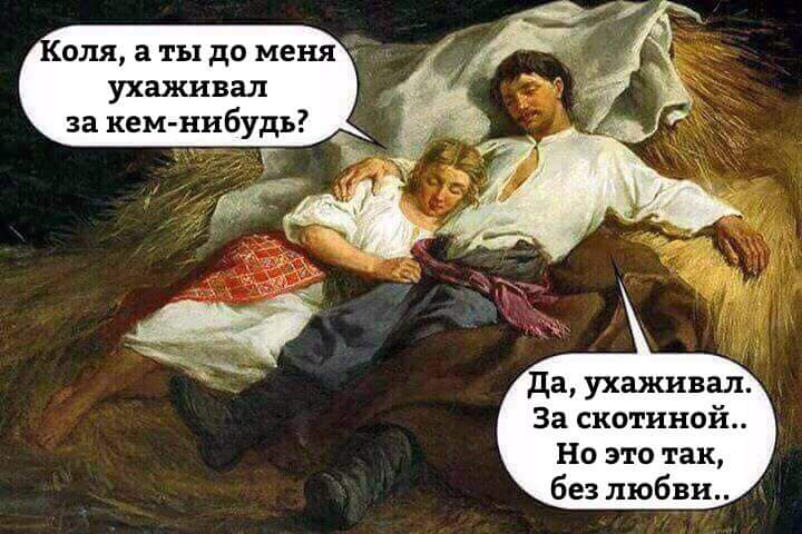 720x480, 57 Kb / Сеновал, скотина, любовь, ухаживание