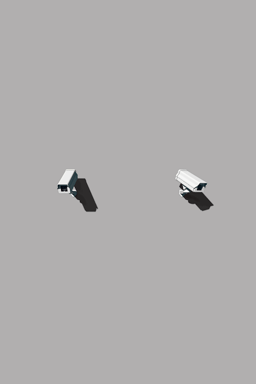 500x750, 611 Kb / гиф, камера, стена