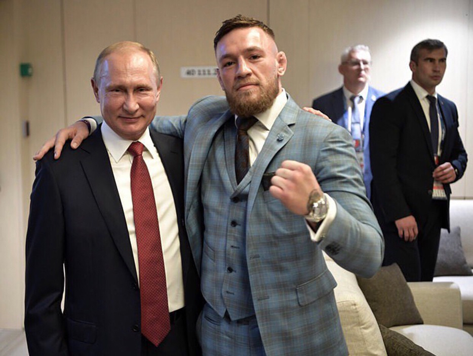 934x703, 287 Kb / Владимир Путин, Конор Макгрегор