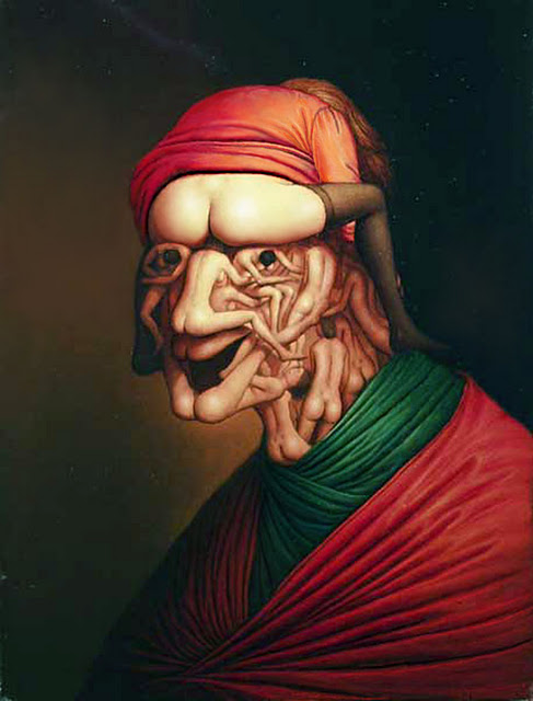 487x640, 64 Kb / портрет, Андре Мартен, голова, тела, жопы, жопа на голове