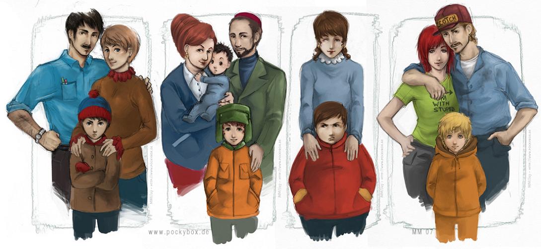 1089x502, 96 Kb / south park, южный парк, марш, брофловски, картман, маккормик