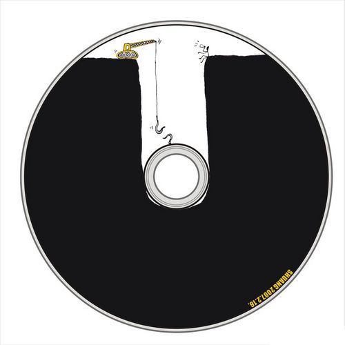 500x500, 20 Kb / дырка, диск, рисунок, hole, cd, label