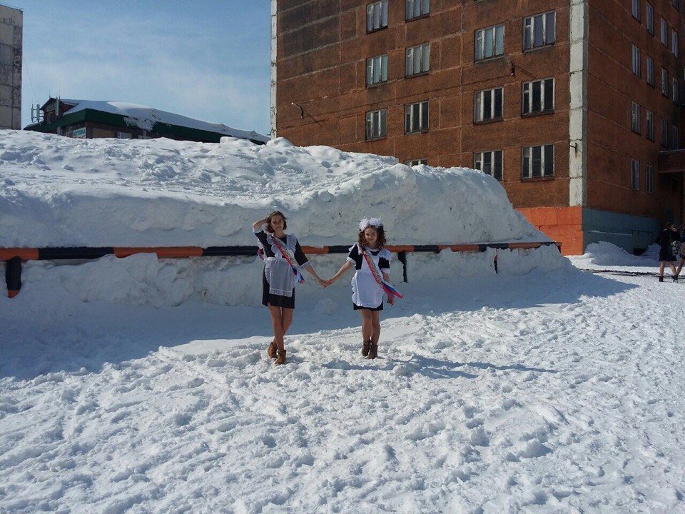 960x720, 174 Kb / Норильск, последний, звонок, снег