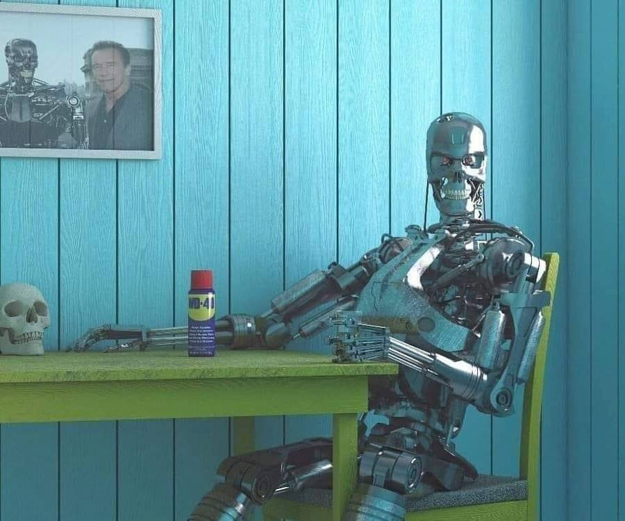 900x750, 121 Kb / терминатор, WD-40, бухлишко