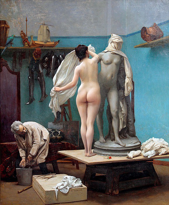 579x700, 154 Kb / Картина, статуя, баба, скульптура, попугай, парусник, корабль