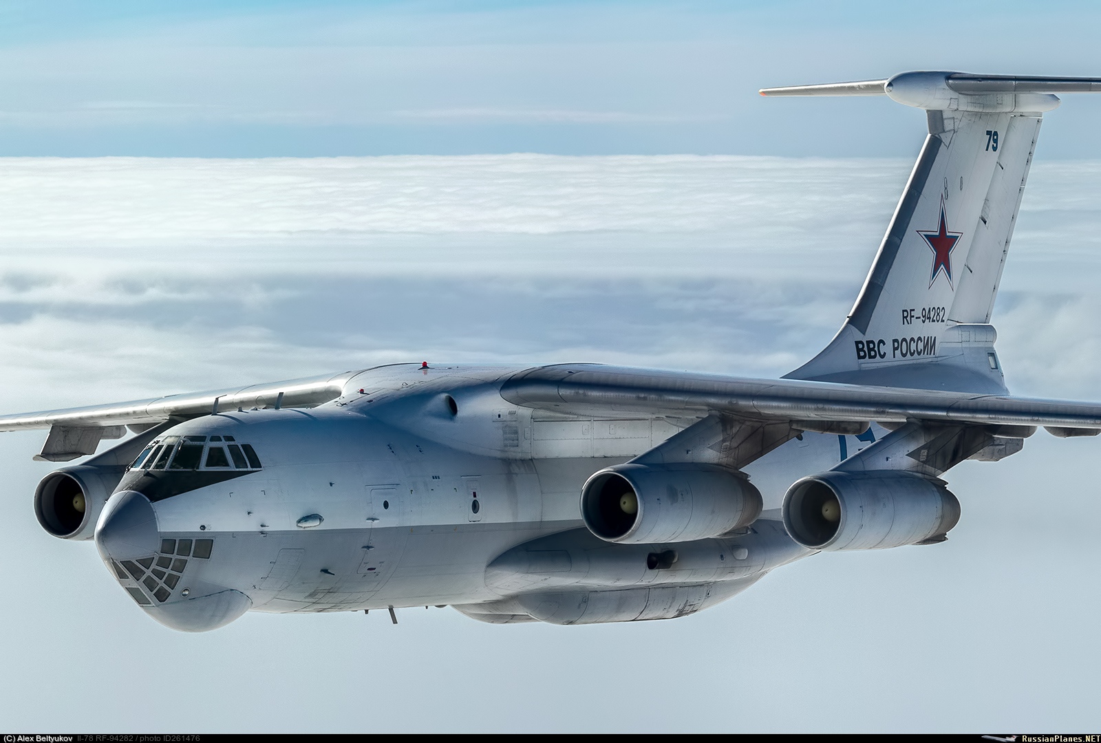 1600x1080, 477 Kb / самолет, заправщик, Ил-78