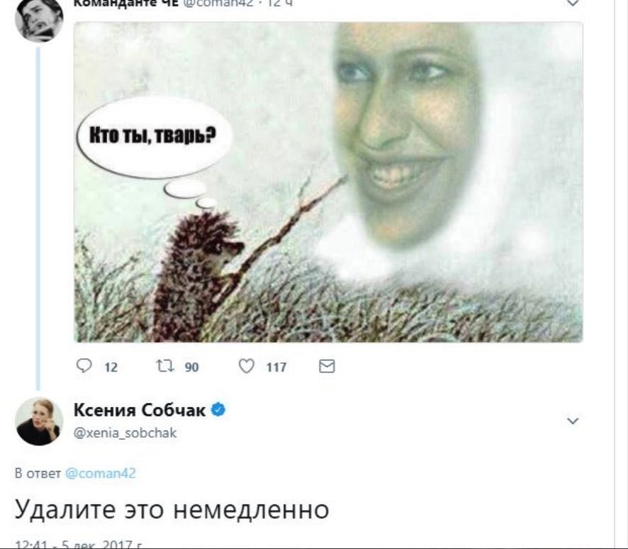 886x774, 84 Kb / собчак, ежик в тумане, тварь, лошадь, удалите