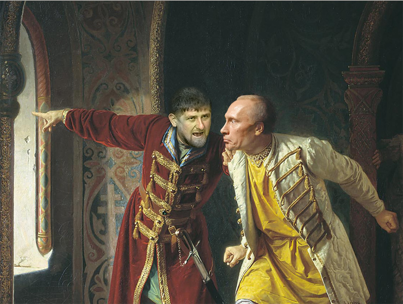800x604, 227 Kb / кадыров, путин