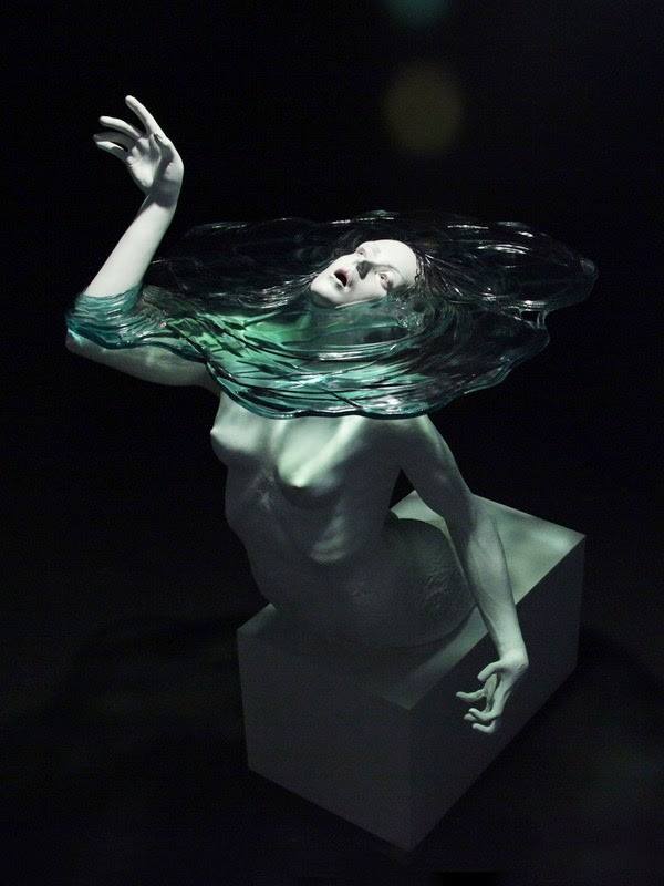 600x800, 38 Kb / вода, русалка, Cameron Stalheim, скульптура