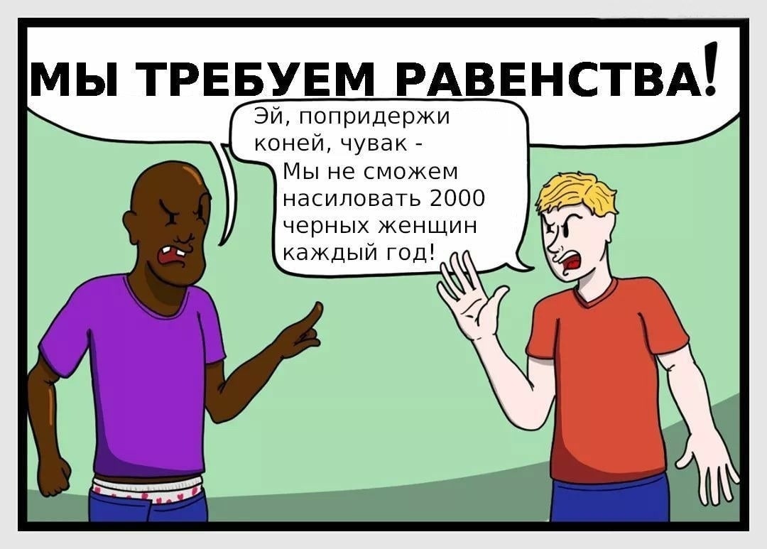 1080x773, 98 Kb / негр, изнасилования, равенство