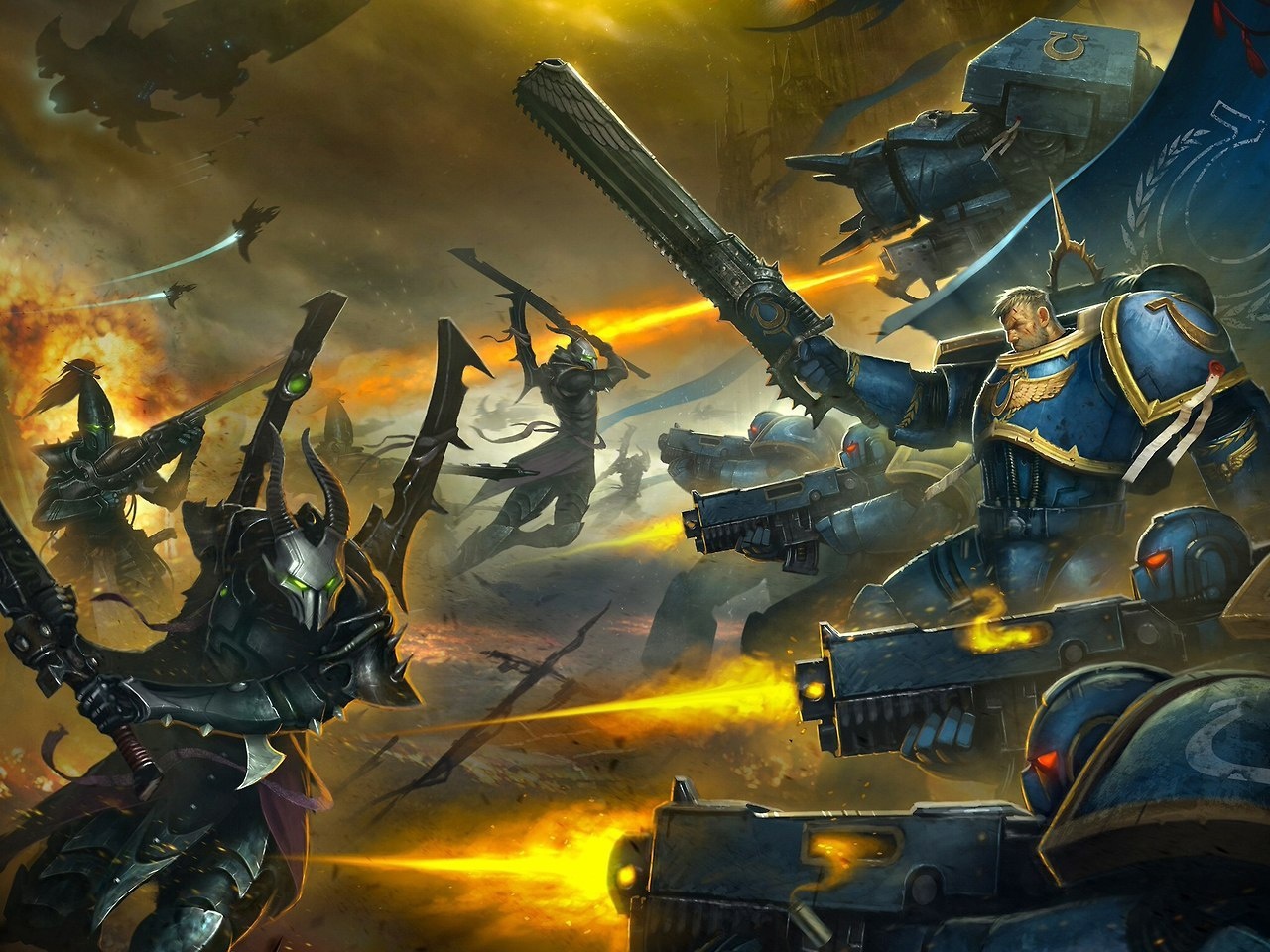 1280x960, 393 Kb / wh40k, space marine