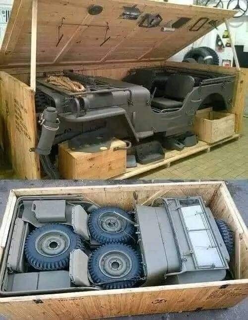 500x645, 76 Kb / Джип Willys MB, транспотная упаковка