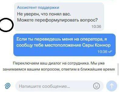 392x304, 18 Kb / Сара Коннор, робот, поддержка, чат, сотрудник, оператор