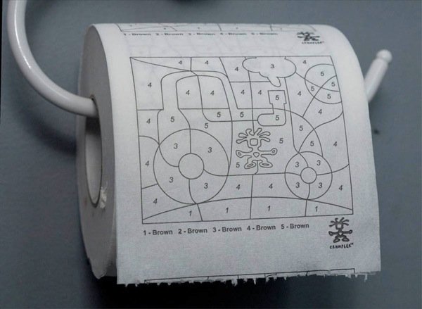 600x439, 39 Kb / туалетная бумага, раскраска, паззл