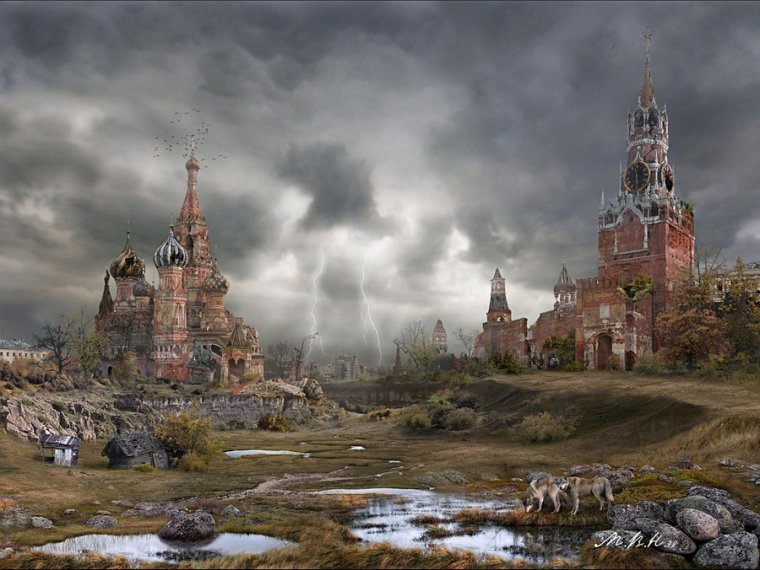 760x570, 90 Kb / апокалипсис, москва, кремль