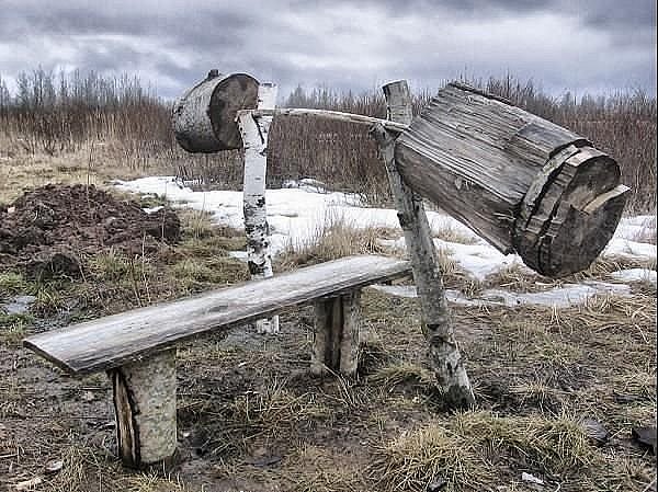 600x449, 92 Kb / скамейка, штанга