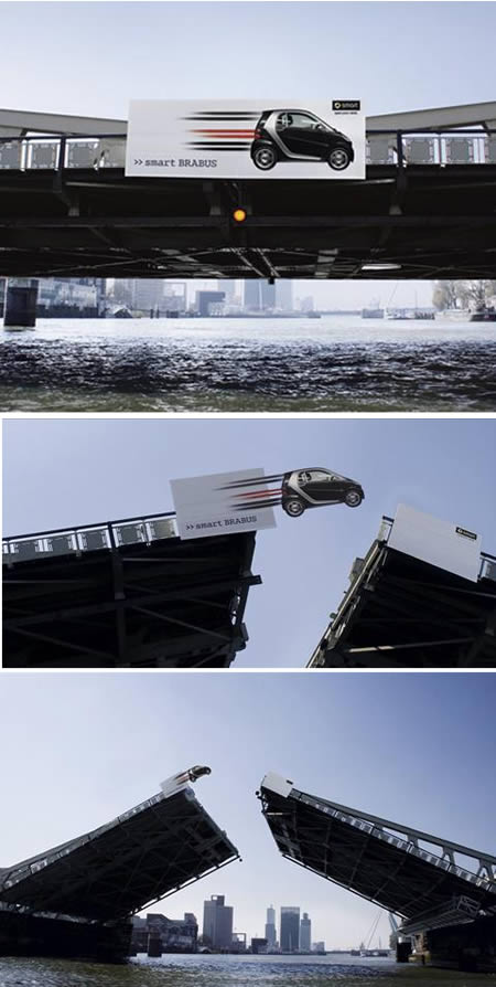 450x894, 55 Kb / смарт, брабус, реклама, раздвижной мост