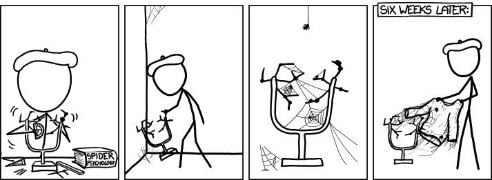 713x261, 39 Kb / пауки, свитер, психология, xkcd