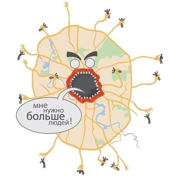 604x604, 44 Kb / Москва, МСК, Нерезиновая, понаехали, люди, рот