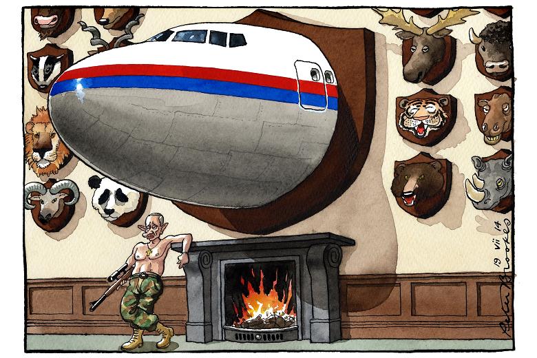 780x520, 95 Kb / путин, трофеи, самолет, камин, политота, боинг 777