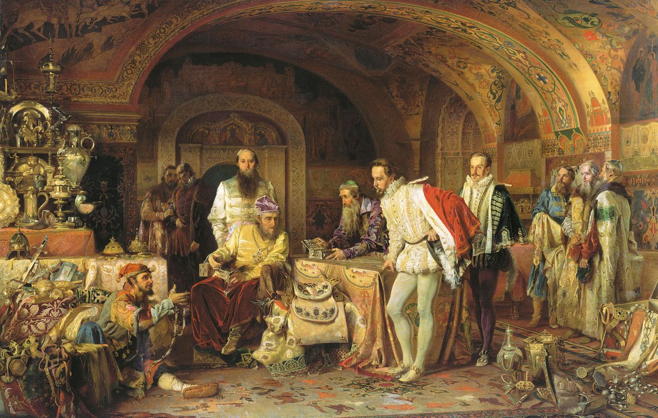 1280x814, 282 Kb / иван грозный, послы