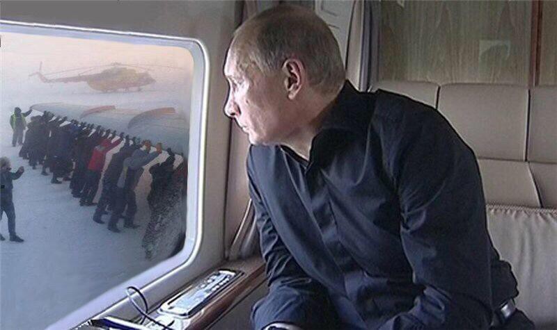 800x475, 57 Kb / путин, самолет, толкач