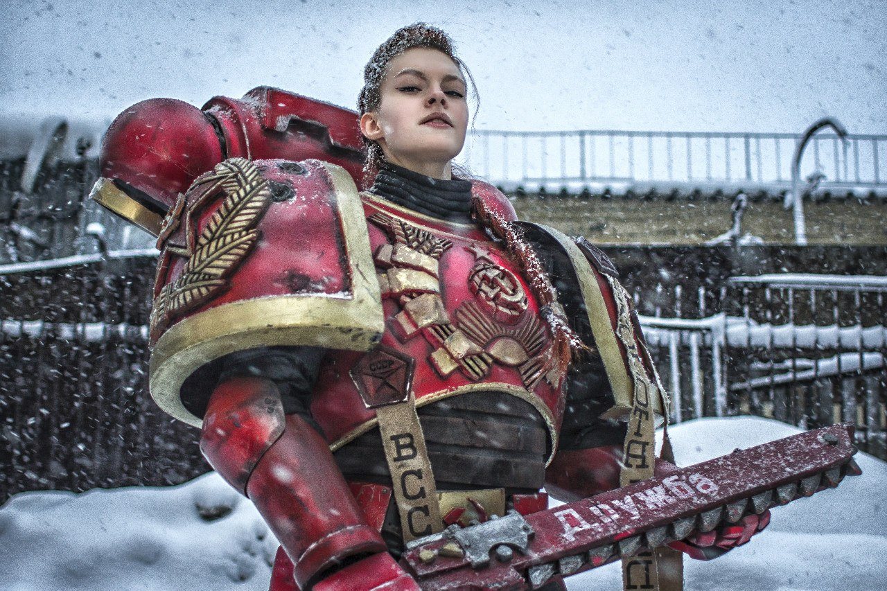 1280x853, 323 Kb / warhammer 40k, косплей, дружба