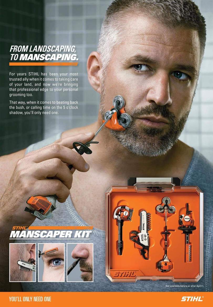 811x1169, 134 Kb / Stihl, инструмент, пила, бритва, подарок