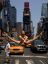 Times Square, такси, пешеходный переход, мужик, танцор, чешки, прыжок, балетки