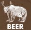 медведь, олень, пиво, beer