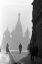москва, красная площадь, собор василия блаженного, burt glinn, ч/б