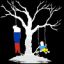 качели, россия, украина, политота