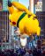 покемон, шар, люди, дома, пикачу, New York, Macy's Parade