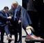 носки, трамп, прическа