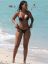 девка, пляж, море, бикини, негритянка, Fanny, Neguesha