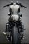 мотоцикл, сзади, cafe racer, ремень