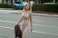 блондинка, платье, рубаха, прозрачное, стринги, трус, Ана Брага, Ana Braga