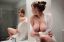 сиськи, ванная, зеркало, халат, жозефина, Connie Carter, josephine