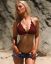 Блондинка, шорты, цепочка, кулончик, бордовый, Zienna Eve Sonne