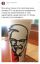 kfc, голова, тело, стакан