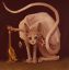 кошка, свеча, жук, шарики, картина, LUKAS KANDL