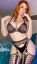 сиськи, бельё, кровать, рыжая, Kaitlyn Siragusa, amouranth