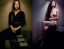 женщина, столик, платье, кулон, коса, Aellagirl