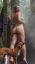 попа, душ, голая, собака, пёс, Sara Jean Underwood