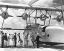 ч/б, самолет, Сикорский, Sikorsky, посадка, пассажиры