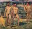 Эдвард Мунк, Мужчины на пляже, 1907, картина