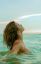 вода, море, океан, небо, облака, топлесс, Gabriela Giovanardi