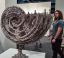 Вим Дельвуа, улитка, наутилус, храм, своды, 3d, нержавейка